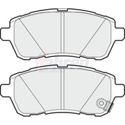 Fahren Front & Rear Brake Discs & Pads fits Suzuki Swift III 2010-2017 1.2 1.3