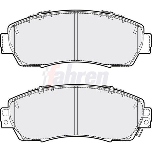 Fahren Front Brake Pad Set FBP3626