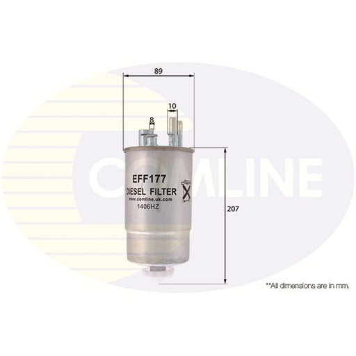 Comline Fuel Filter Element EFF177