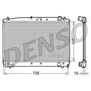 Denso Engine Radiator DRM50033