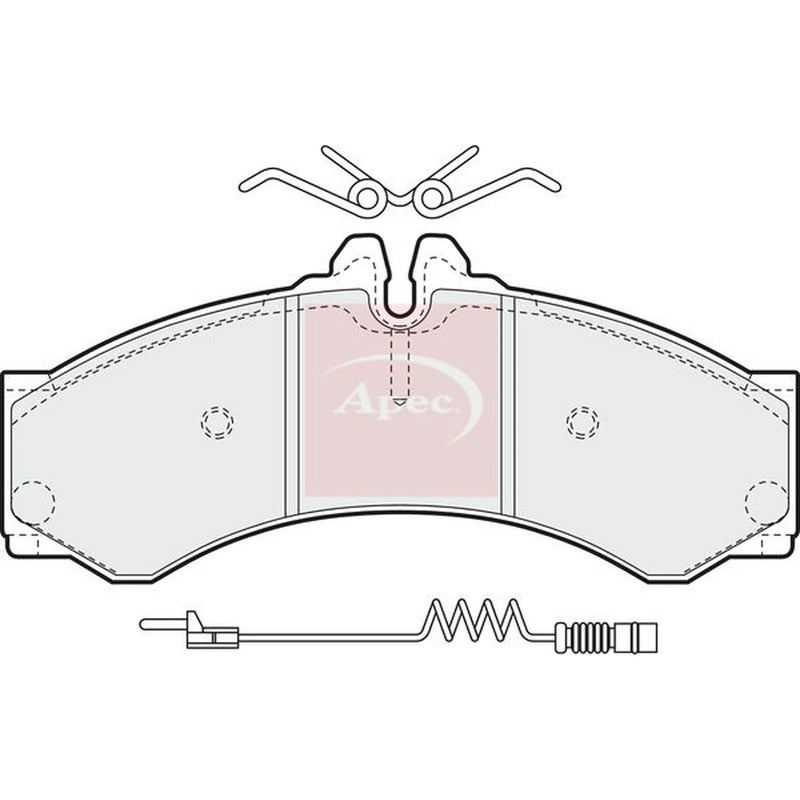 Apec Rear Brake Pad Set PAD928
