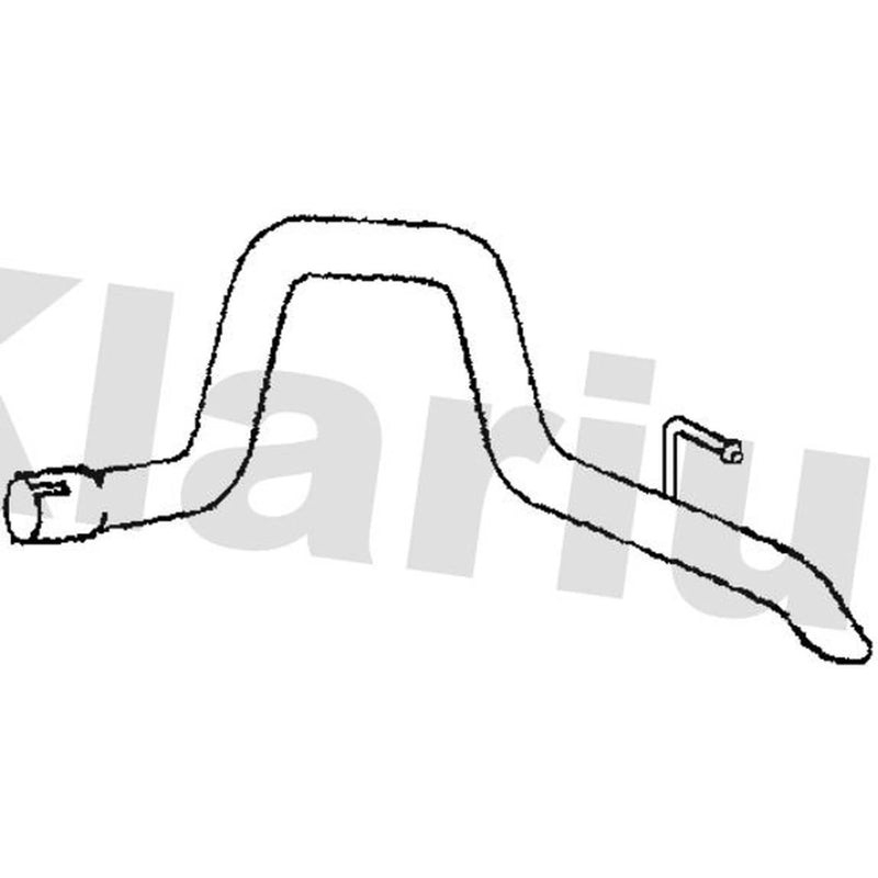 Klarius Exhaust Pipe OD VW862T