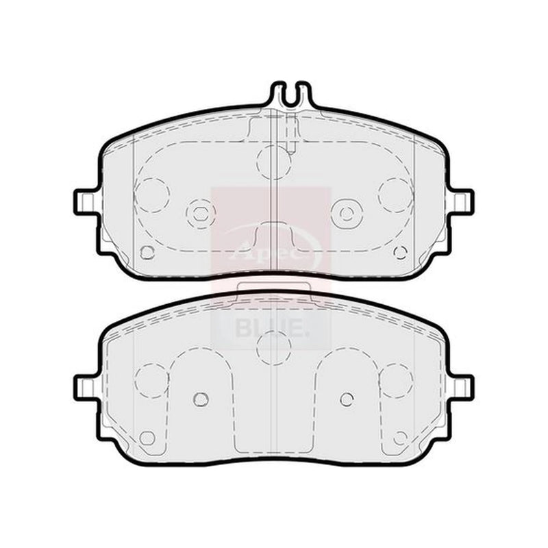 Apec Front Brake Pad Set PD3917