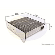 Comline Cabin Air Filter (Pollen Filter) EKF349A