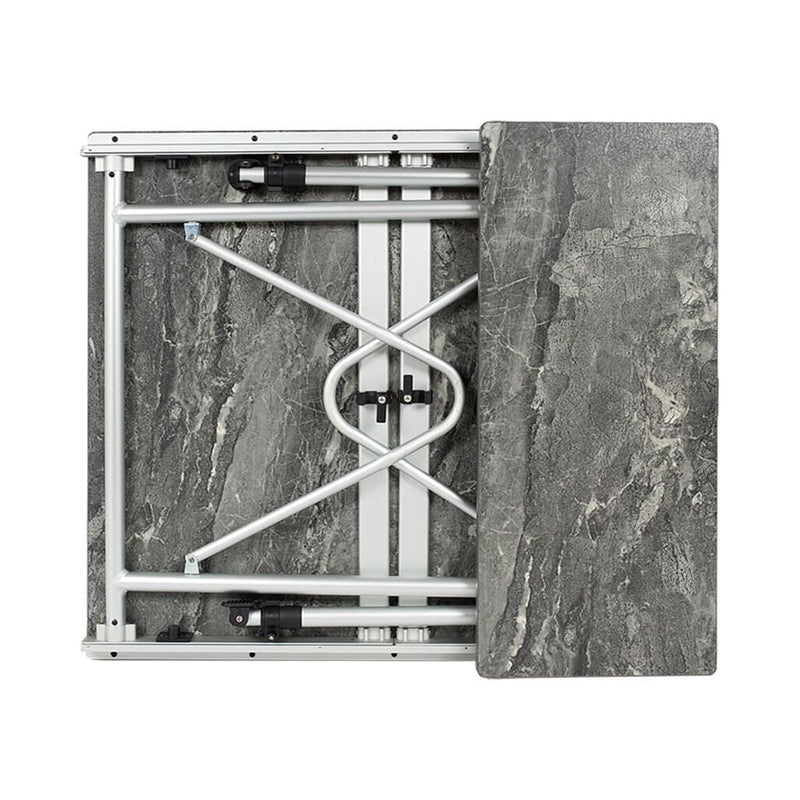 Travellife Sorrento Table Extendable Honeycomb Dark Grey 80/110/140Cm 2129380 - Travellife - Van Life Living