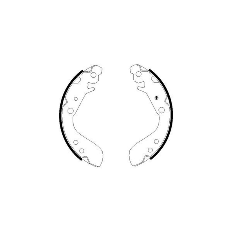 Textar Brake Shoe Set Axle Kit 91060400
