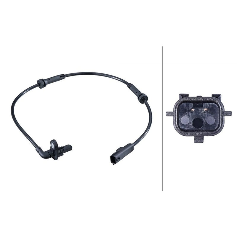 Hella ABS Wheel Speed Sensor Rear Left 6PU 358 216-891