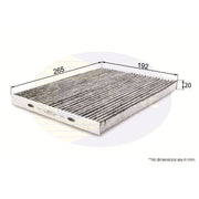 Comline Cabin Air Filter (Pollen Filter) EKF191A