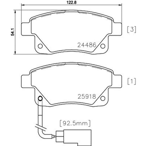 Mintex Lcv Van Kits solid 280mm MVK0018