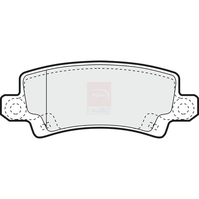 Apec Rear Brake Pad Set PD3308