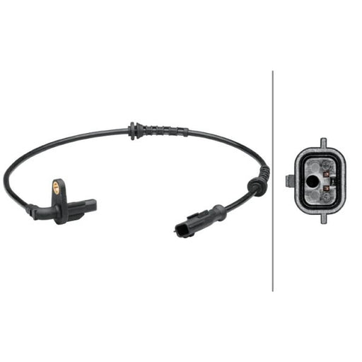 Hella ABS Wheel Speed Sensor Rear 6PU 012 679-101