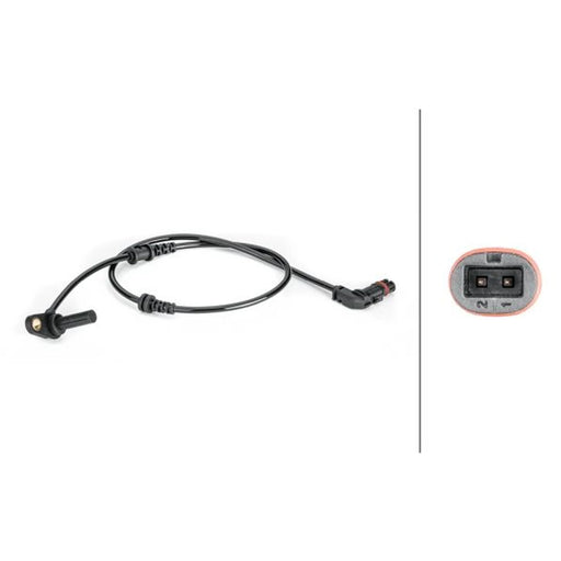 Hella ABS Wheel Speed Sensor Front 6PU 012 806-571
