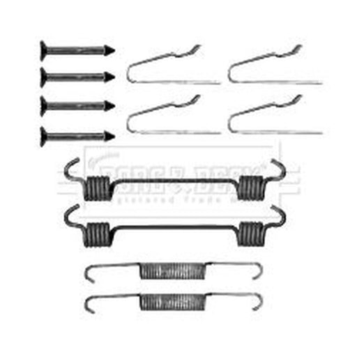 Borg & Beck Parking Brake Shoe Accessory Kit Rear BBK6276