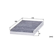 MANN-FILTER Cabin Air Filter (Pollen Filter) CUK 3139