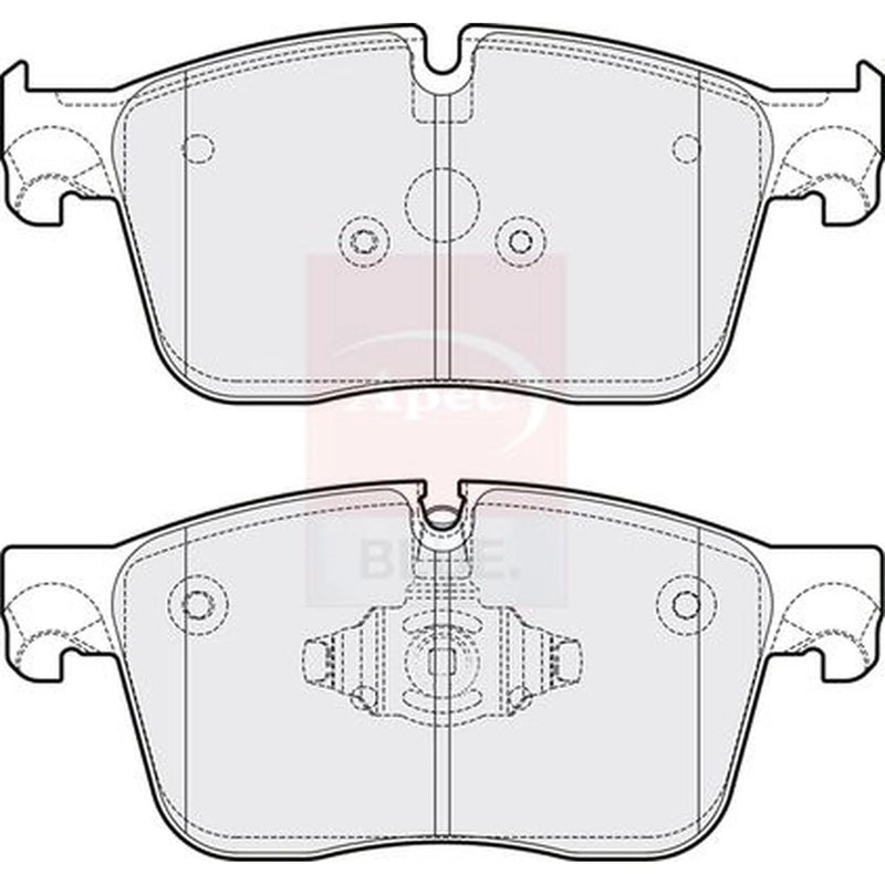 Apec Front Brake Pad Set PD3783