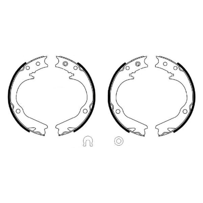 Mintex Parking Brake Shoe Set MFR778