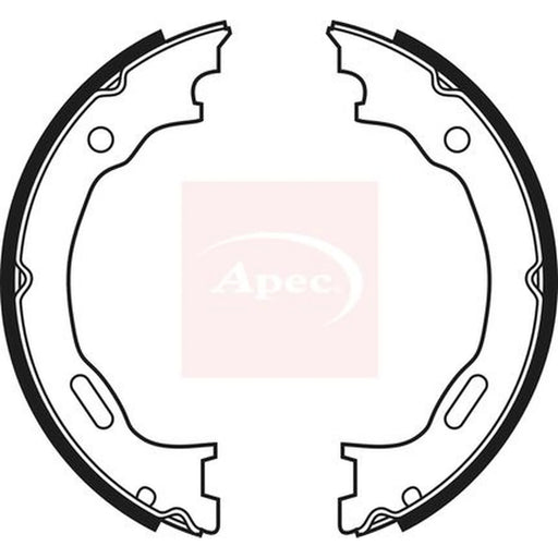Apec Parking Brake Shoe Set SHU681