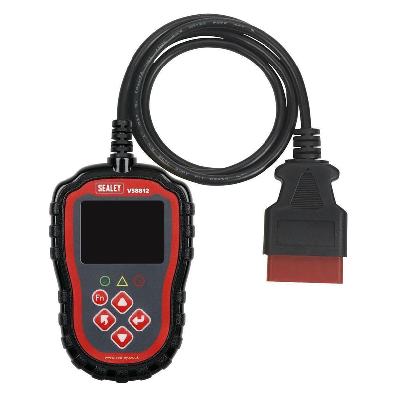 Sealey EOBD Code Reader Live Data VS8812 Sealey  - Town Parts