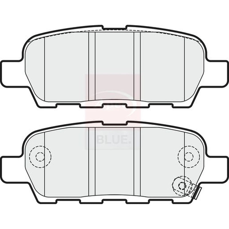 Apec Rear Brake Pad Set PD3280