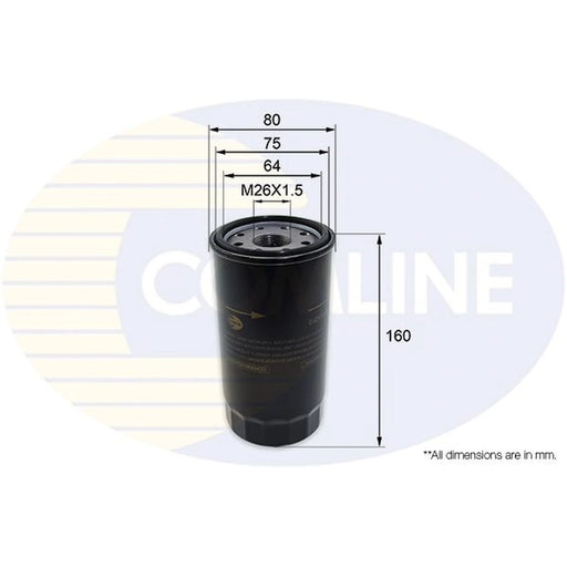 Comline Engine Oil Filter CIZ11010