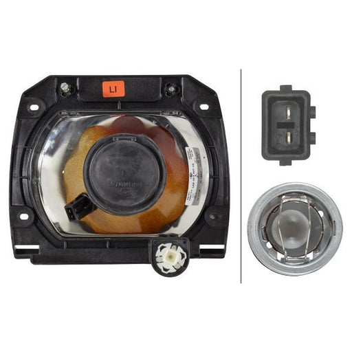 Hella Headlamp Insert Esh Fapo Lh Gr 1AE Left 1AE 003 427-151 70004-03185 1AE
