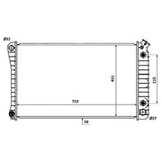 NRF Engine Radiator 50247