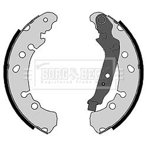 Borg & Beck Brake Shoe Set Axle Kit BBS6414