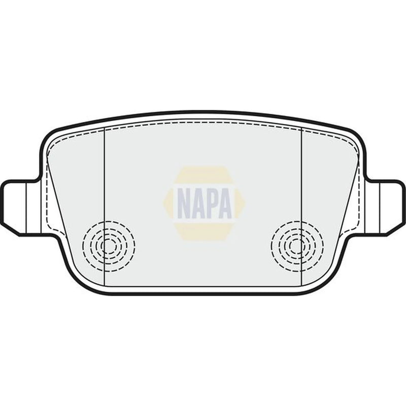 NAPA Rear Brake Pad Set NBP1442