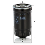 MANN-FILTER Fuel Filter Element WK 8205