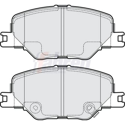 Fahren Front Brake Pad Set