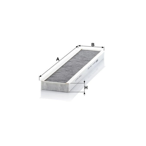 MANN-FILTER Cabin Air Filter (Pollen Filter) below the glove comp CUK 4624