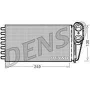 Denso Heater Matrix Core Heat Exchanger fits Peugeot 307 2000-2008 1.4 1.6 2.0