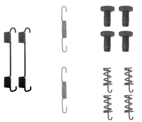 Textar Parking Brake Shoe Accessory Kit Rear 97011600