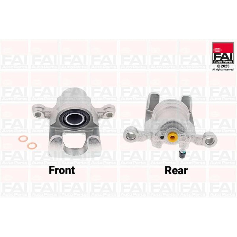 FAI Brake Caliper Assembly Rear Right FCA263R