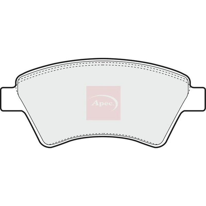 Apec Front Brake Pad Set PAD1306