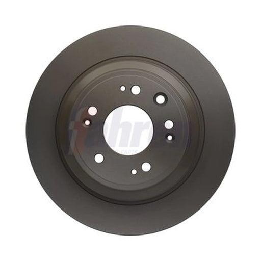 Fahren 2 x Solid Brake Discs fits Honda Accord VIII 2008-2015 2.2 2.4