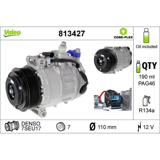 Valeo Air Conditioning Compressor 813427