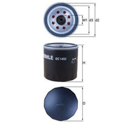 Mahle Engine Oil Filter OC 1452