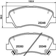 DON Front Brake Pad Set PCP1073