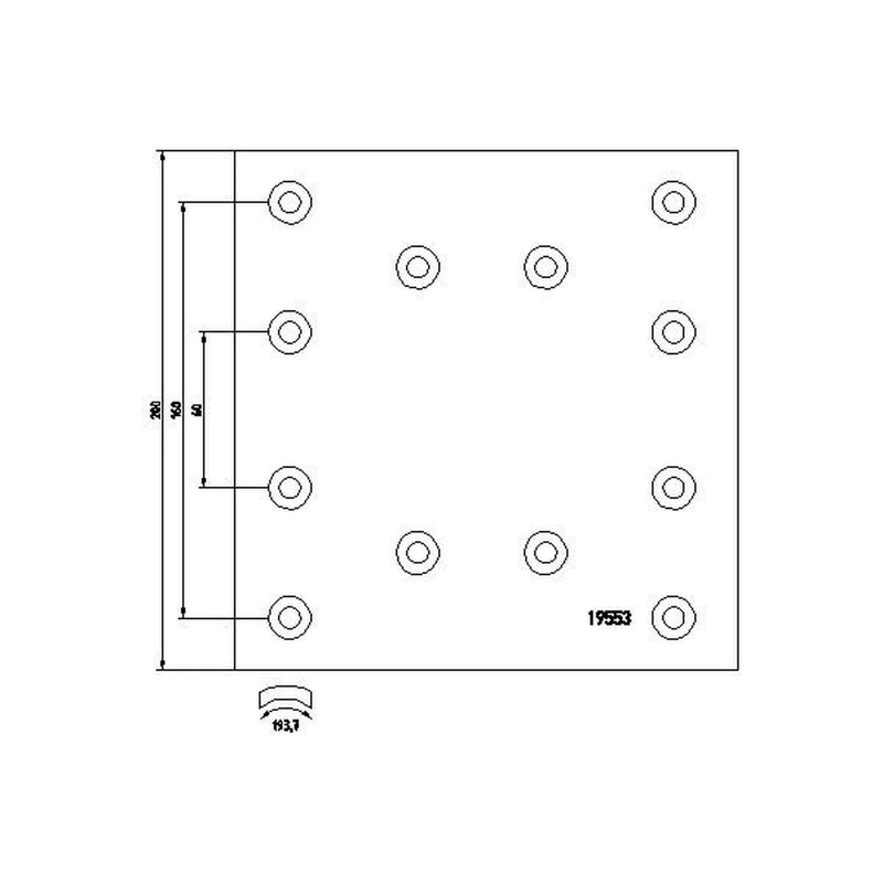DON Don Cv Brake Lining Set RW2932331S7141