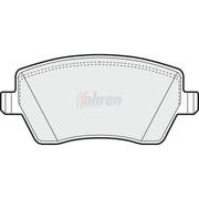 Fahren Front Brake Pad Set fits Dacia Dokker 2012-2021 1.5 1.6