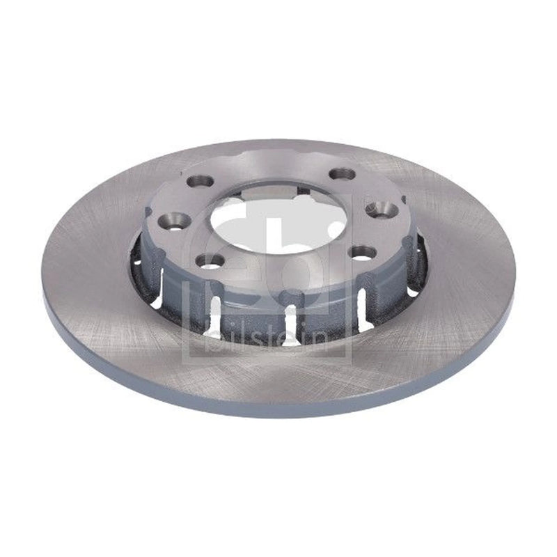 Febi 2 x Solid Rear Brake Discs 181531-x2