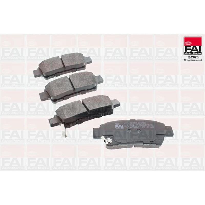 FAI Rear Brake Pad Set BP602
