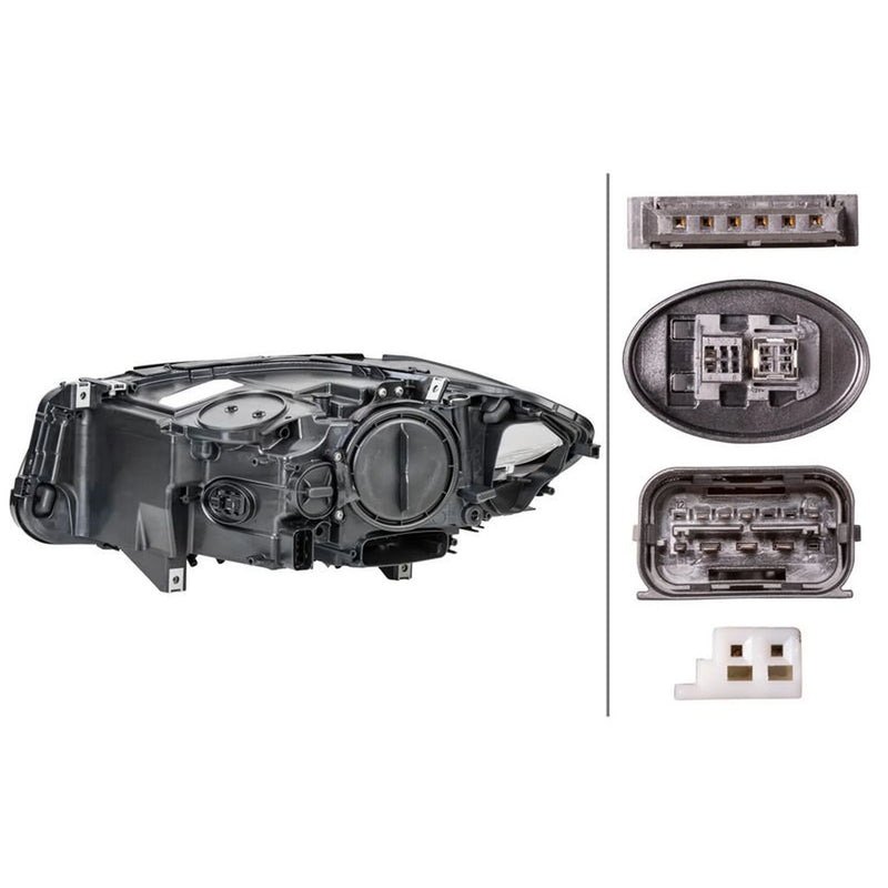 Hella Headlight Headlamp D1S (gas discharge tube) Right 1EL 010 131-521
