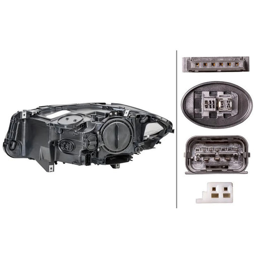 Hella Headlight Headlamp D1S (gas discharge tube) Right 1EL 010 131-521