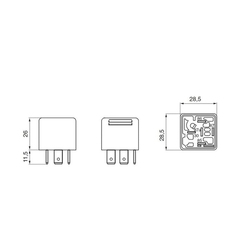 Bosch Main Power Relay 0 332 209 152