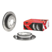 Brembo 2 x Perforated Rear Brake Discs 08.9163.2X-x2