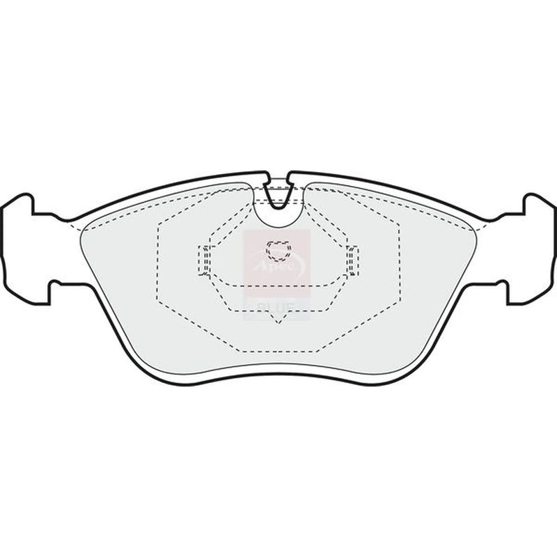 Apec Front Brake Pad Set PD3465