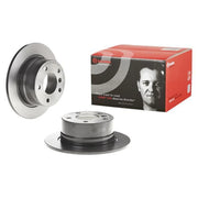Brembo 2 x Solid Rear Brake Discs 08.6853.81-x2