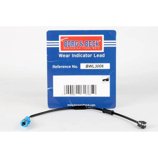 Borg & Beck Brake Pad Wear Sensor Front BWL3006